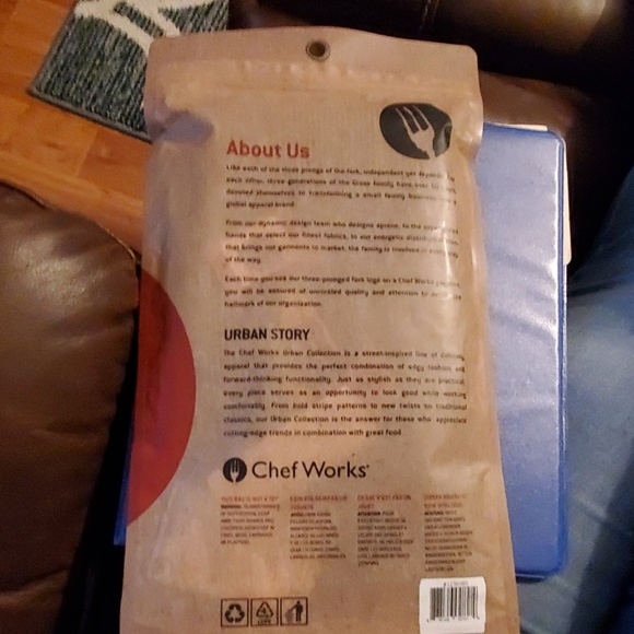 Chef Works Urban Apron Portland style NWT OS - Picture 2 of 5